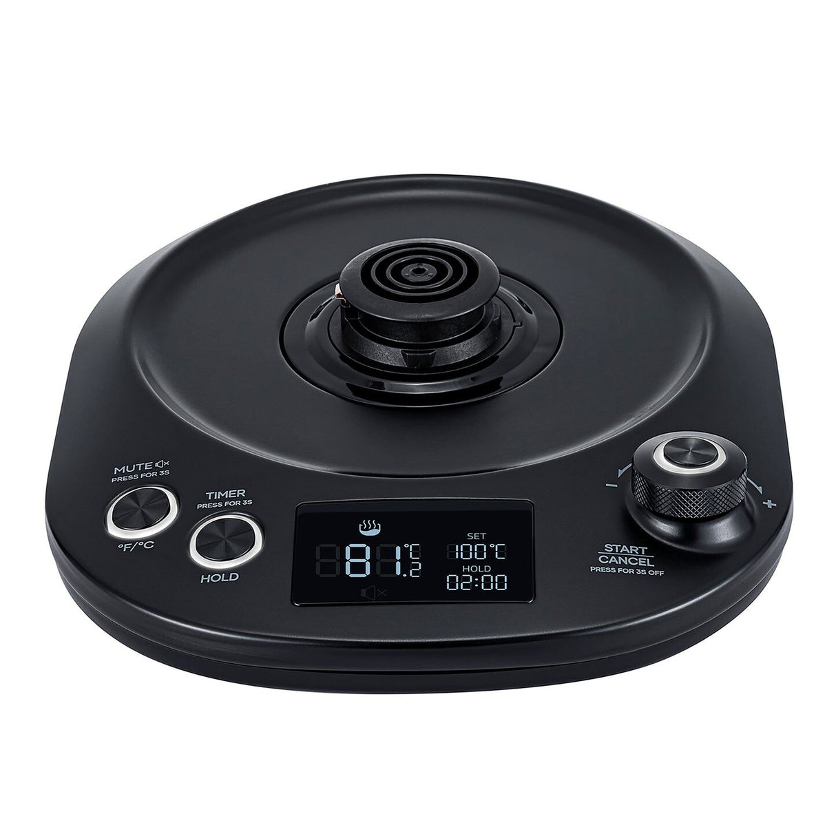 Westinghouse Gooseneck Kettle 1200W 0.8L in Black Stainless Steel - WHGKE01K