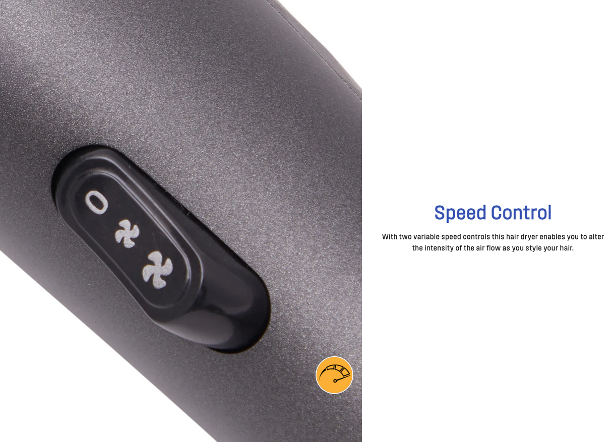 Westinghouse 2400W Ionic Anti-Frizz Hair Dryer with Cold Shot - WHHD01G