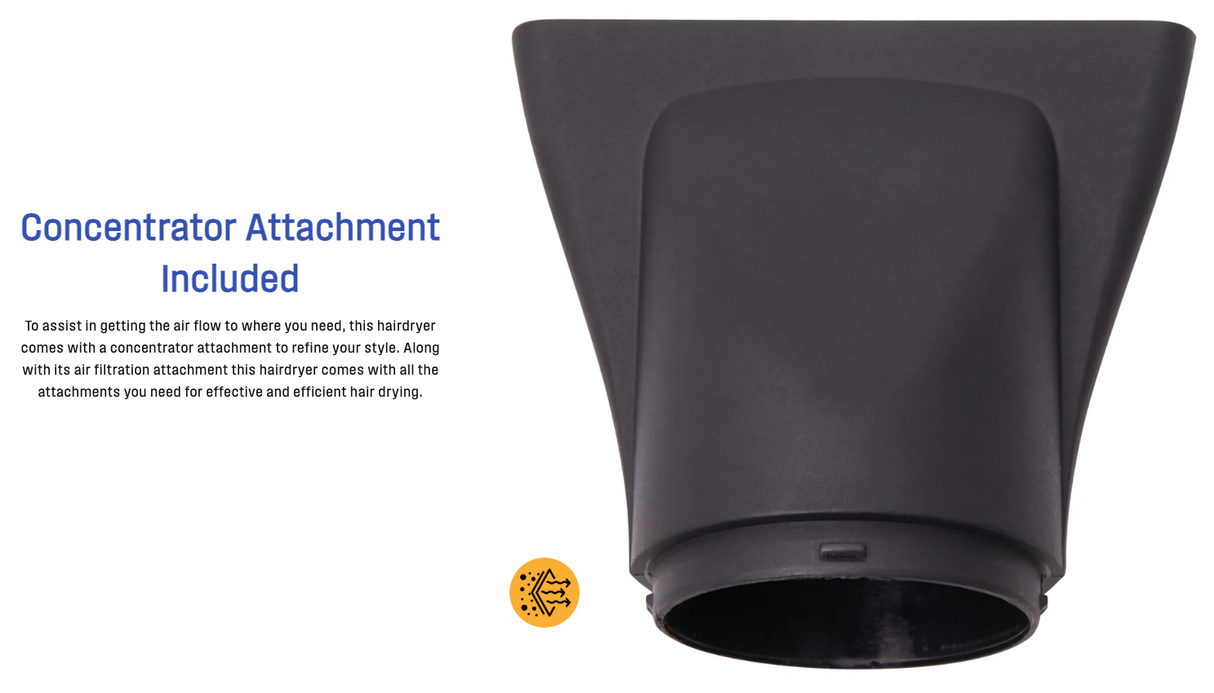 Westinghouse 2400W Ionic Anti-Frizz Hair Dryer with Cold Shot - WHHD01G