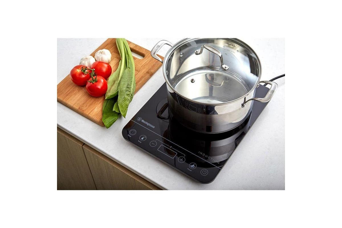 Westinghouse Electric 2000W Slimline Portable with LED Display Induction Cooktop - WHIC01K