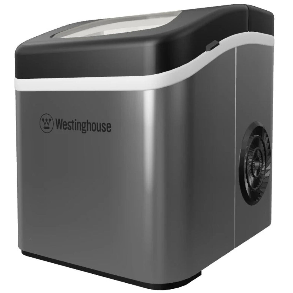 Westinghouse Ice Maker 12kg 1.3L Portable Stainless Steel Countertop Machine (WHIM01SS)