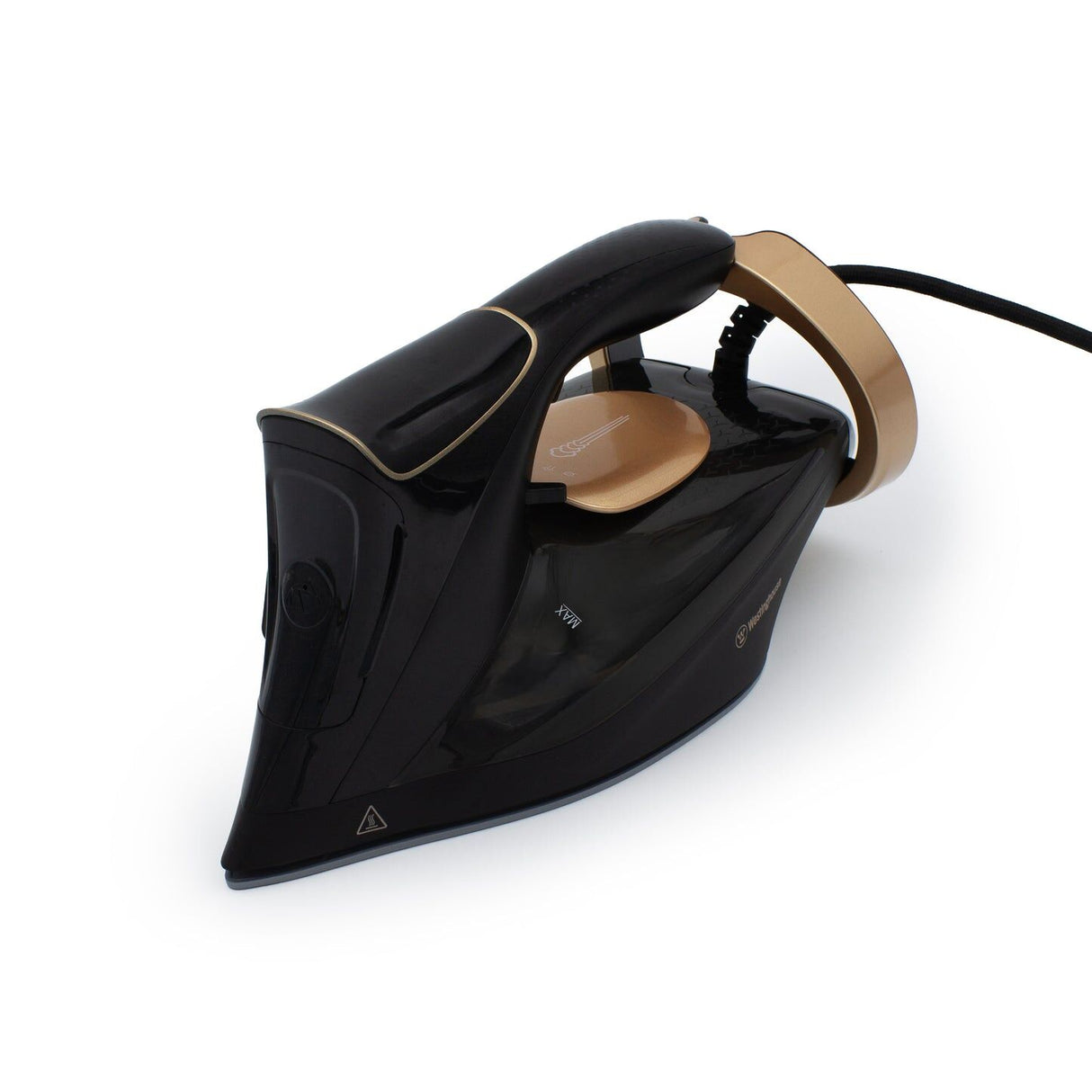 Westinghouse Premium Steam Iron 2200W 300ml in Black & Gold - WHIR10KG