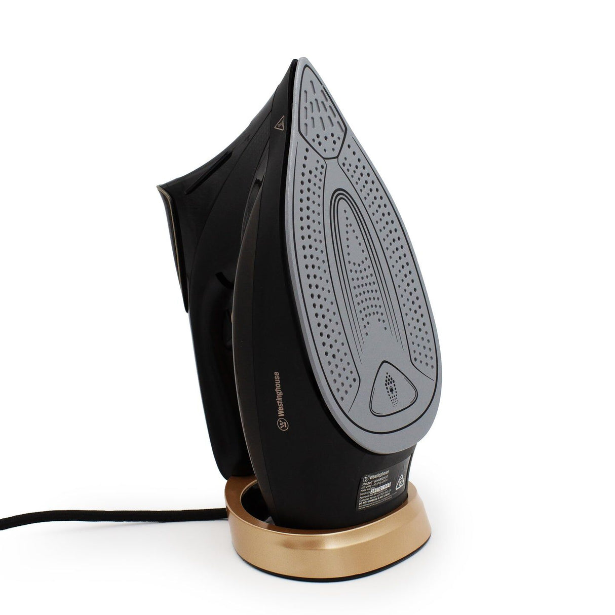 Westinghouse Premium Steam Iron 2200W 300ml in Black & Gold - WHIR10KG