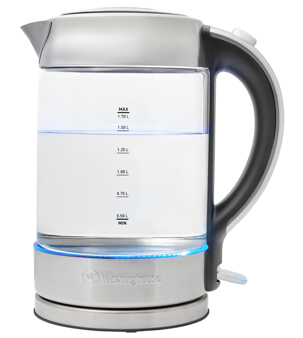 Westinghouse 1.7L Deluxe Glass Kettle - WHKE08GL