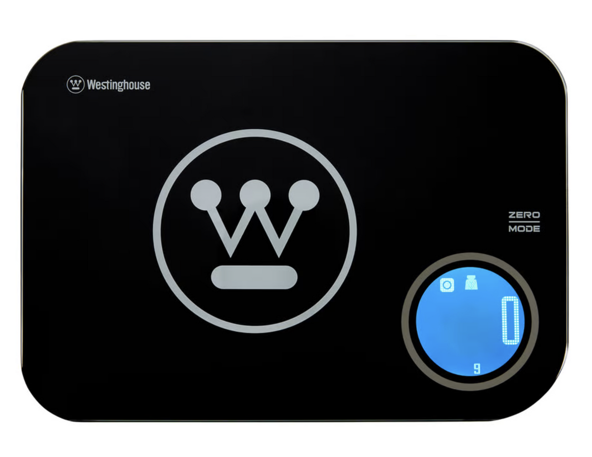 Westinghouse Slimline Digital Kitchen Scales Home Small Appliance – Black - WHKS03K