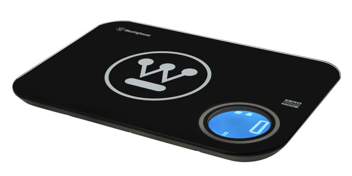 Westinghouse Slimline Digital Kitchen Scales Home Small Appliance – Black - WHKS03K