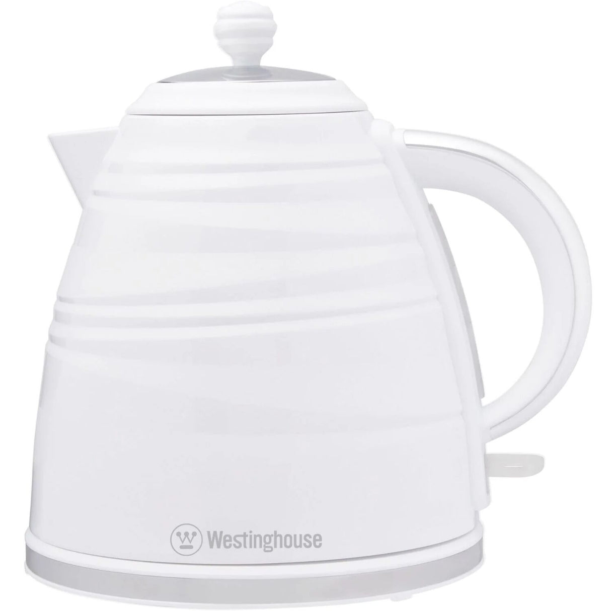 Westinghouse 1.7L Kettle & Toaster Set - White (WHKTPK07W)