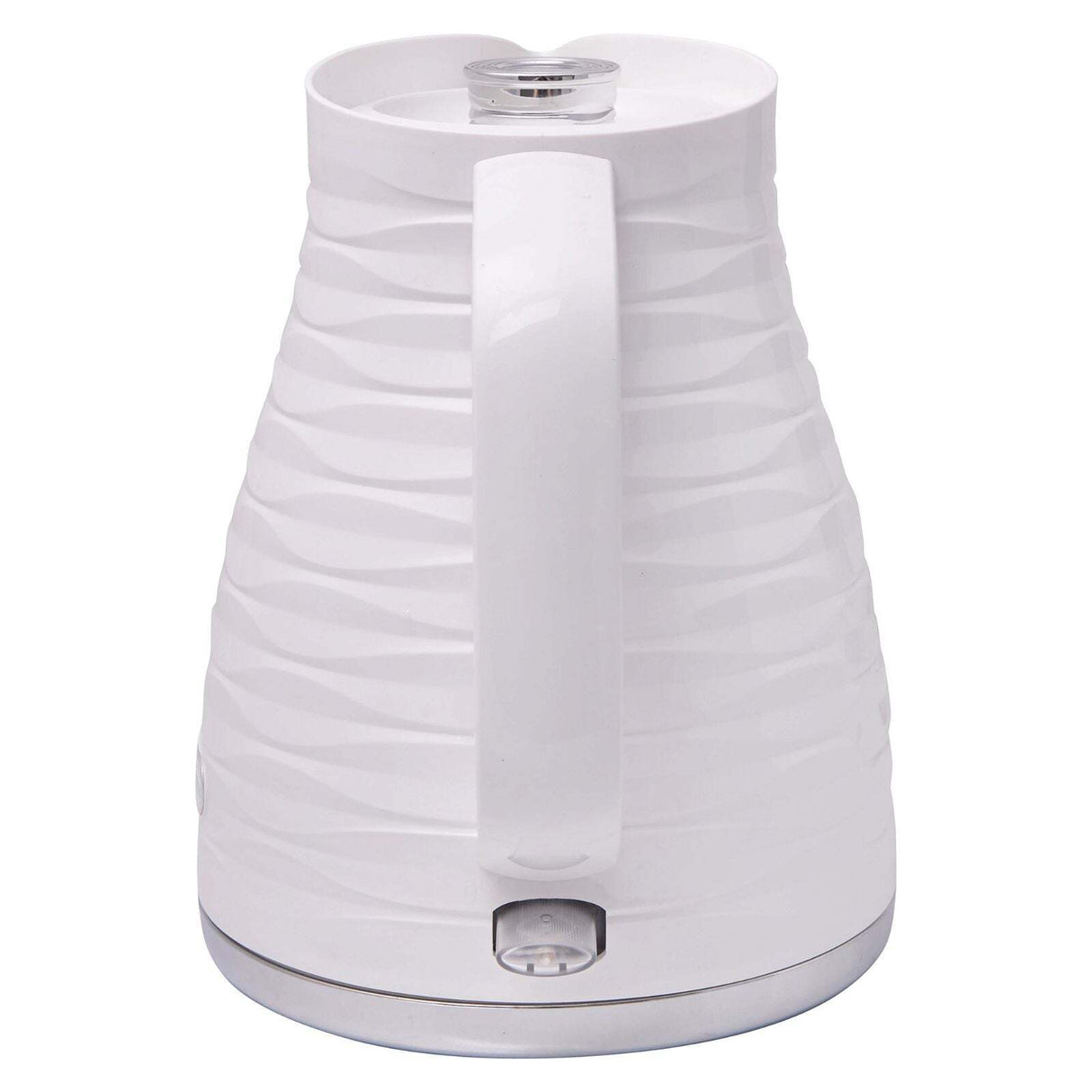 Westinghouse 1.7L Kettle & 4 Slice Toaster Pack White/Silver Wave Pattern - WHKTPK14W