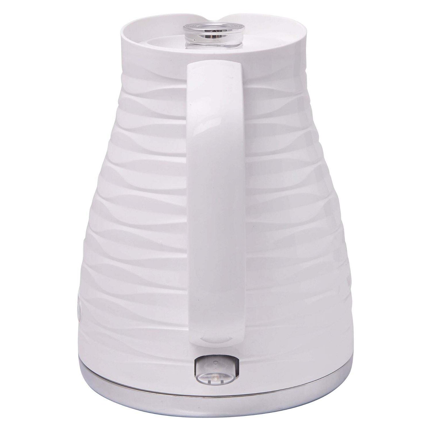Westinghouse 1.7L Kettle & 4 Slice Toaster Pack White/Silver Wave Pattern - WHKTPK14W