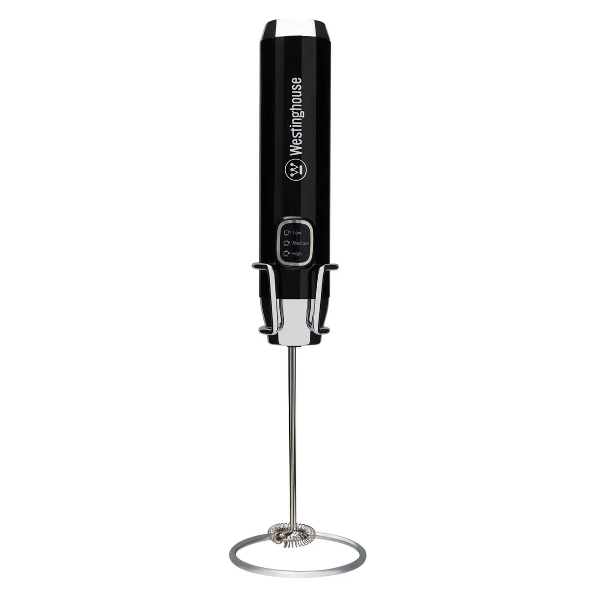 Westinghouse 3-Speed Milk Frother 3.7V Slim Design USB Rechargeable WHMF01K