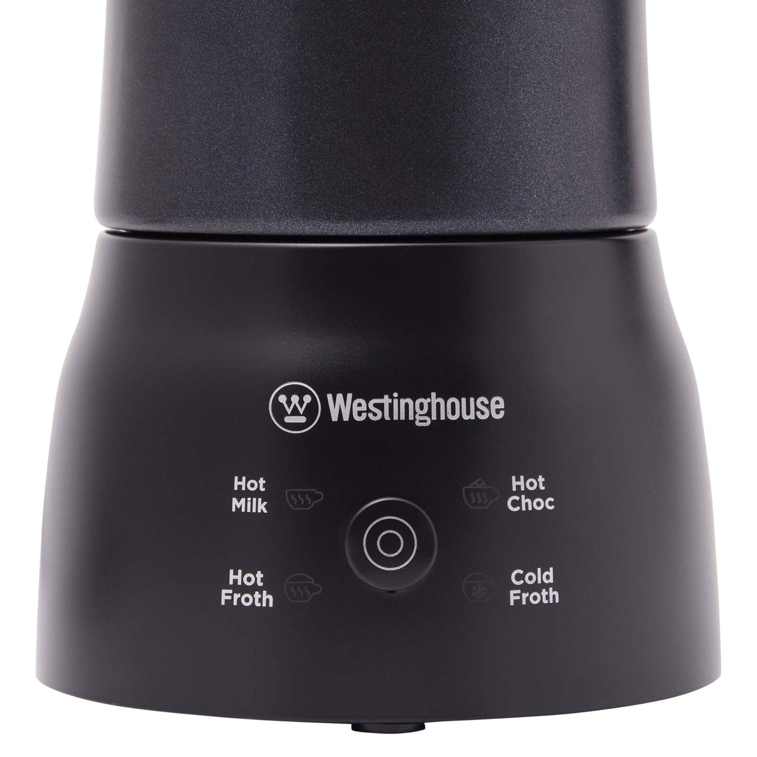 Westinghouse Milk Frother - Black - 250ml Capacity - Induction Tech - WHMF03K