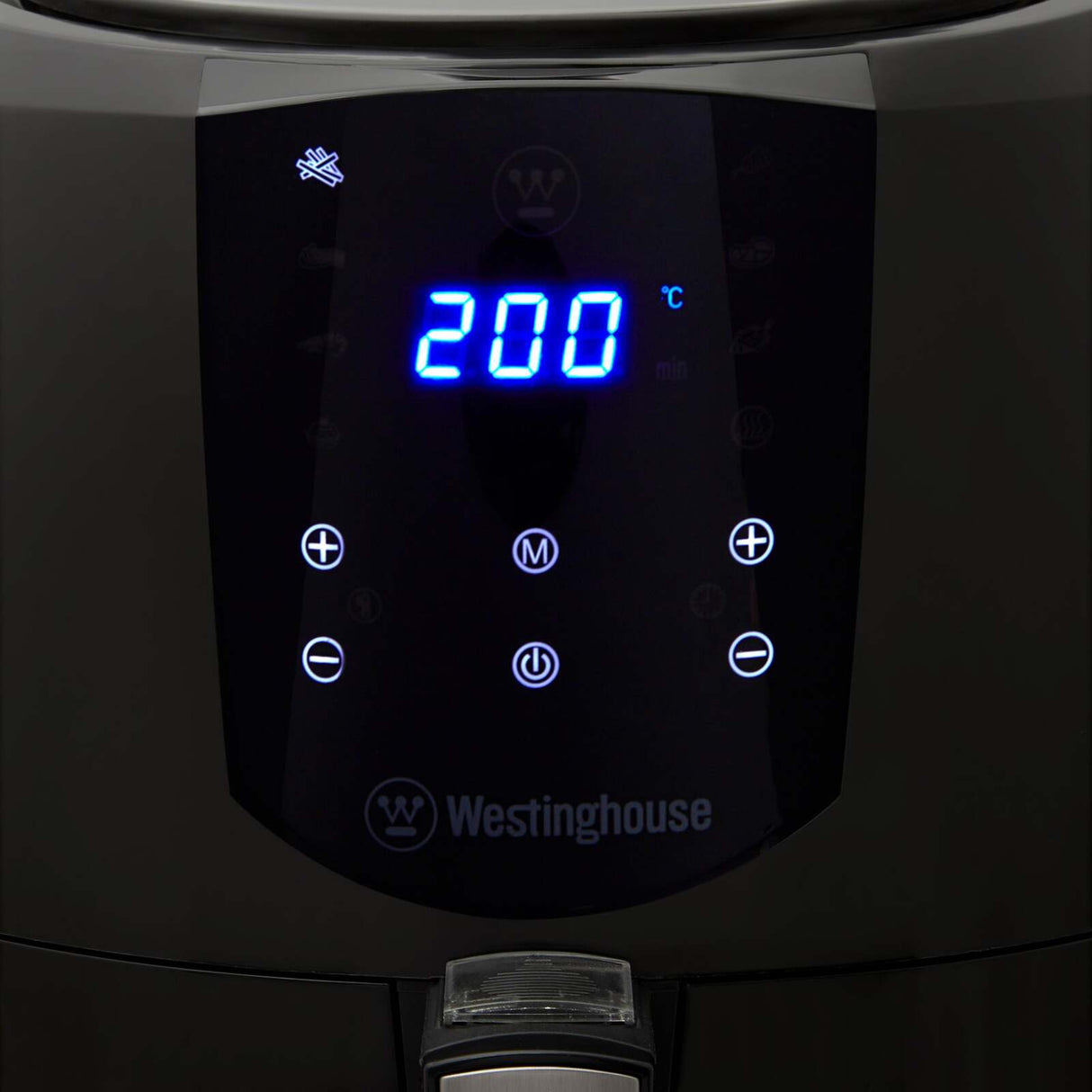 Westinghouse 5.2L Opti-Fryer Digital Air Fryer 1800W - Black - WHOF06K
