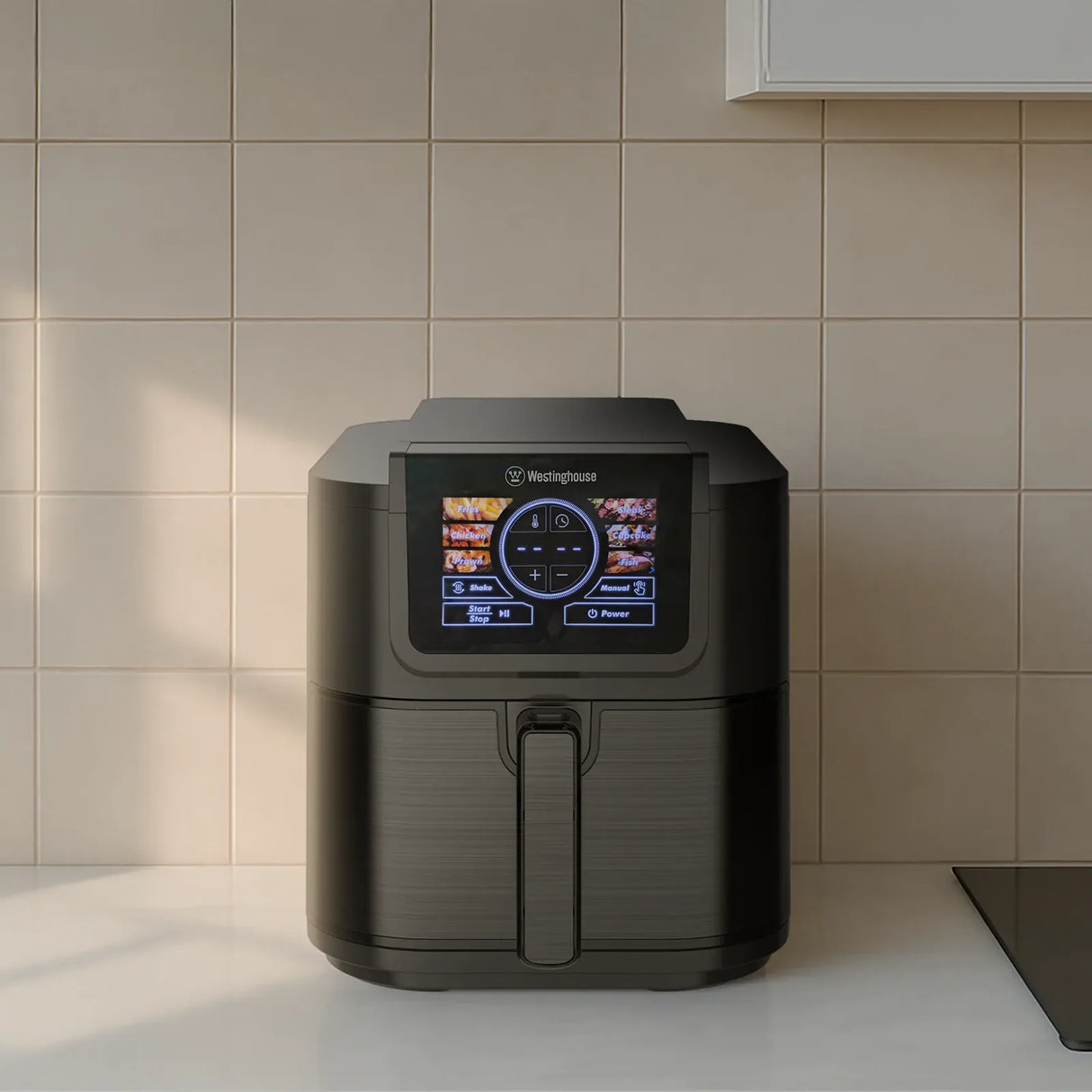 Westinghouse XL Air Fryer Smart Logic 1700W 8L in Black Stainless Steel - WHOF12KS