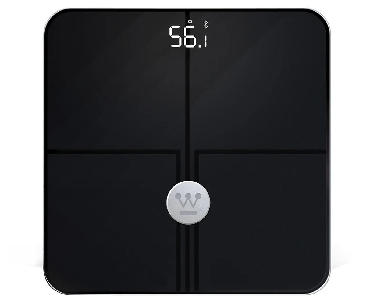 Westinghouse Bluetooth Personal Bathroom Body Scale 180kg Max Capacity - Black
