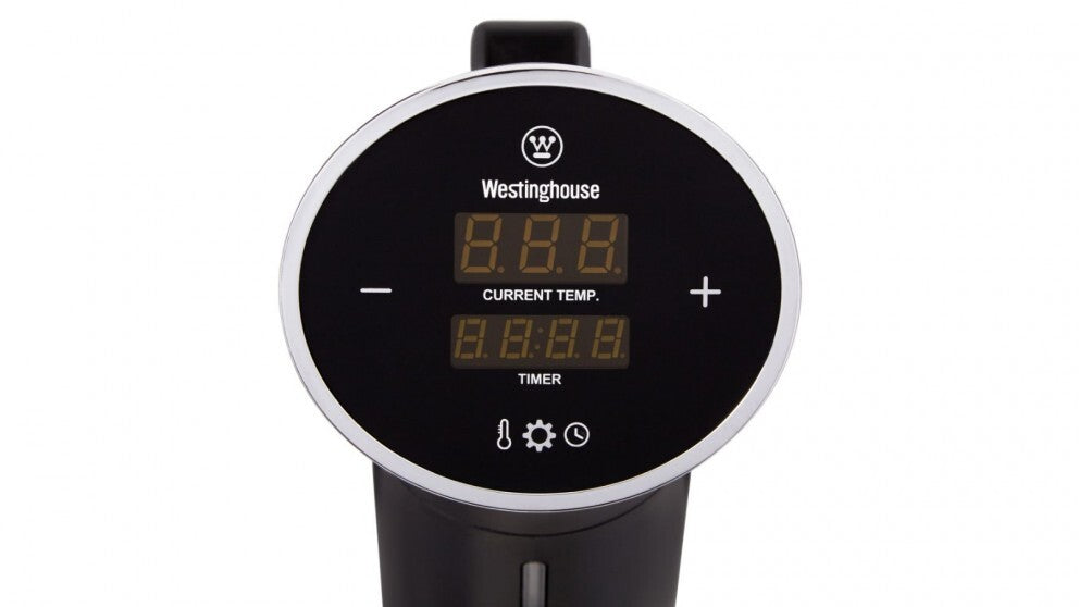 Westinghouse Sous Vide Immersion Cooker in Silver & Black - WHSV01K