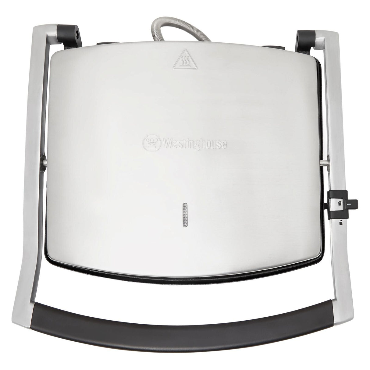 Westinghouse Sandwich Hot Press 4 Slice Flat Plate Grill - Stainless Steel - WHSWP01SS