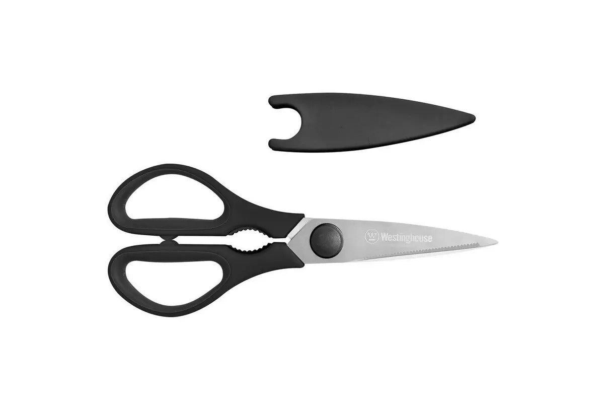 8pc Westinghouse Stainless SteelCan Opener/Garlic Crusher/Measuring Spoons/Cups - WHUTLS03K