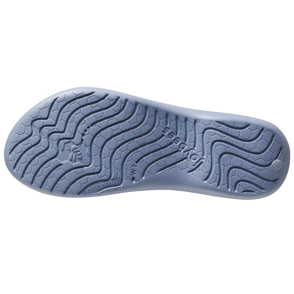 Joybees Womens Lakeshore Sandal Lightweight Waterproof Adjustable Strap in Solid Ocean