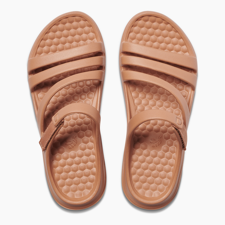 Joybees Womens Lakeshore Swiftwater Sandals Flip Flops Thongs in Terracotta