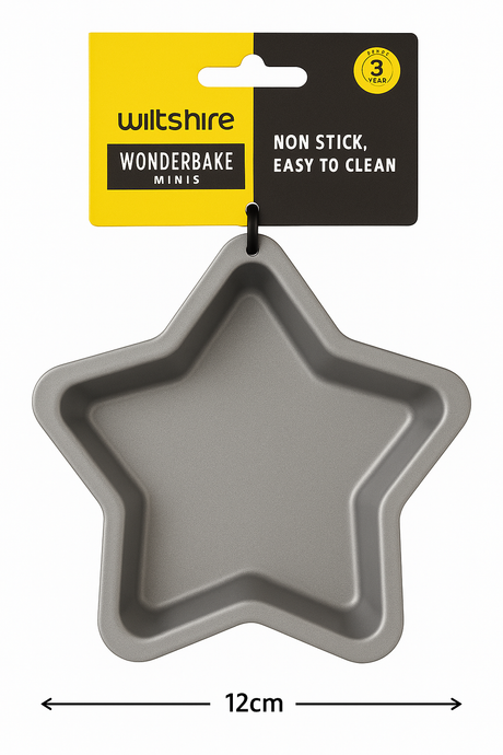Wiltshire WonderBake Mini Non Stick Pan - Star (12cm)