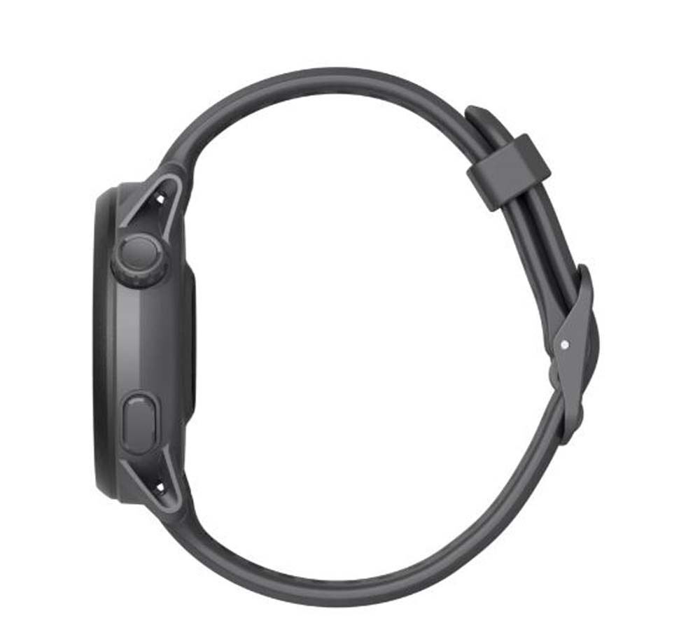 Coros Pace 3 GPS Sport Watch in Black with Silicone Band