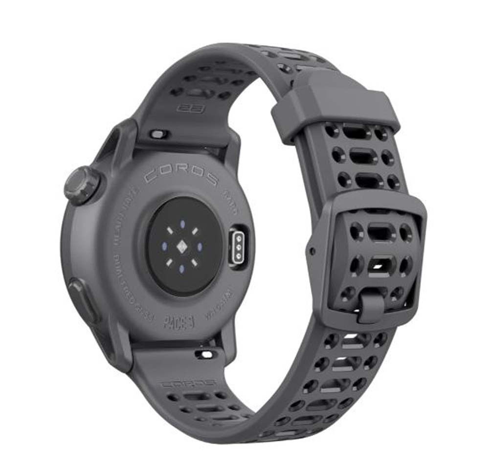 Coros Pace 3 GPS Sport Watch in Black with Silicone Band