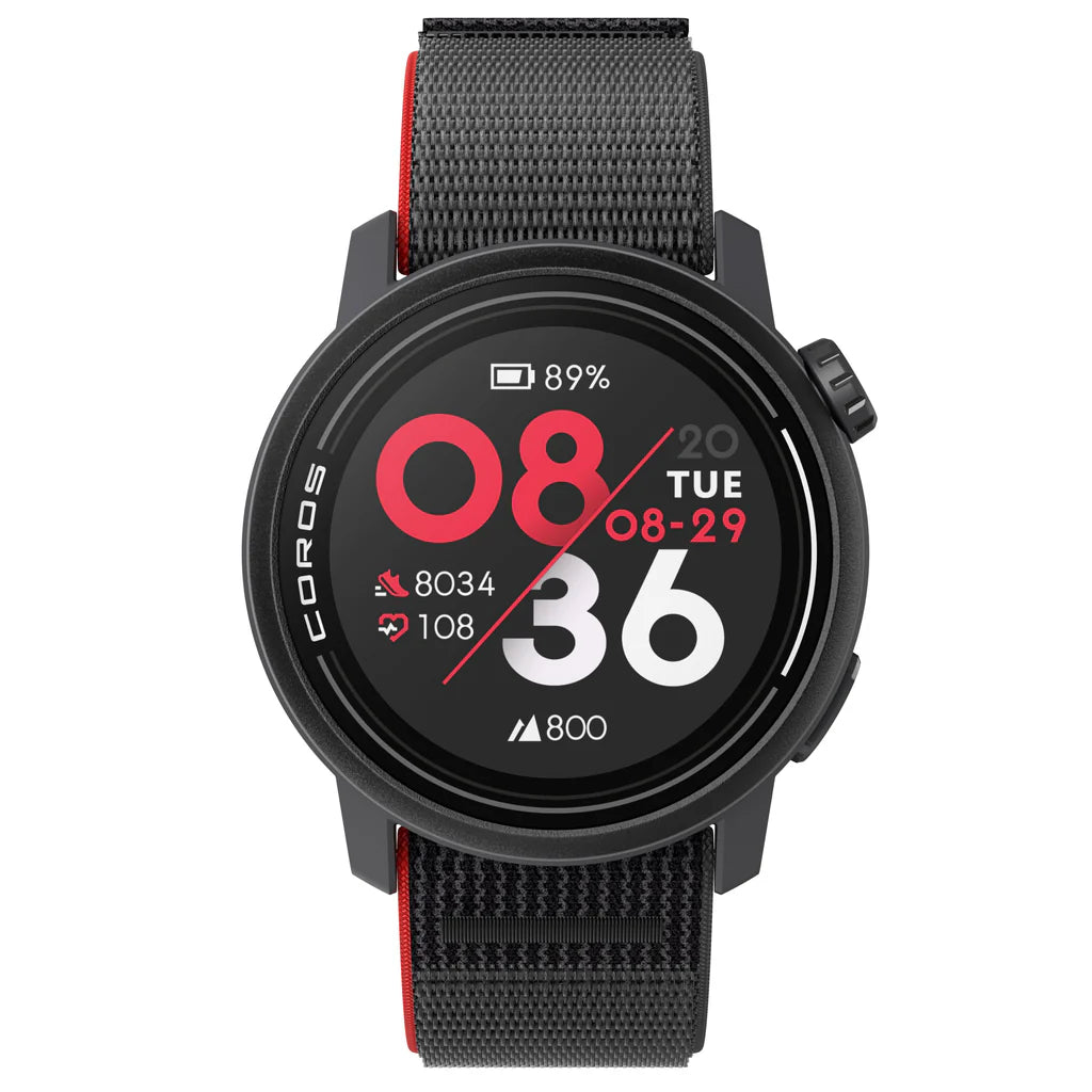 Coros Pace 3 GPS Sport Watch in Ink with Silicone Band