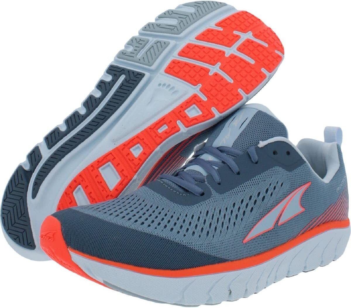 Altra Womens Provisions 5 Running Shoes Runners Sneakers - Gray/Coral