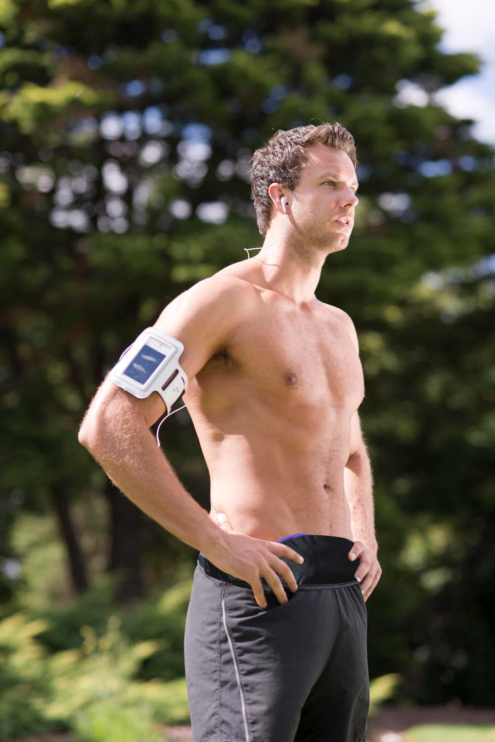 Fly Active Performance Waistpocket Running Belt - Purple (Phone & Key Holder)