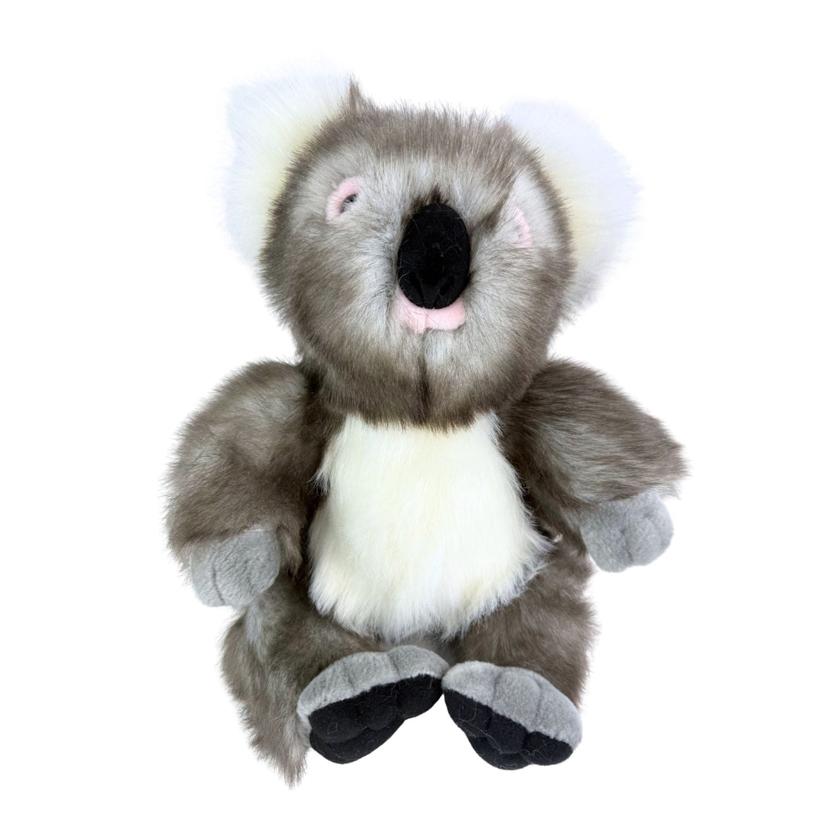 Bocchetta Wilber 27cm Sitting Koala Plush Toy - Grey (Australian Stuffed Animal Souvenir Gift)