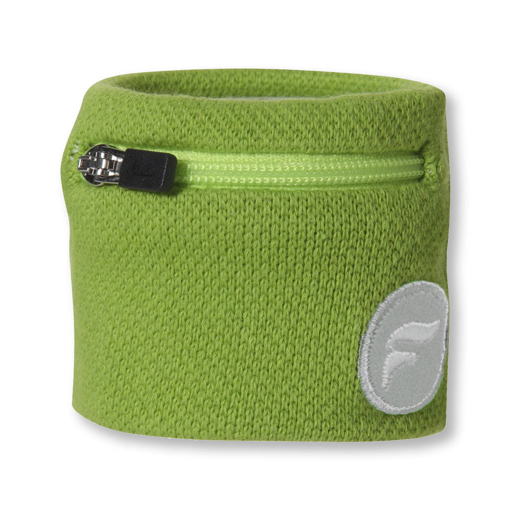 Fly Active Mini Wristpocket Zip Wrist Wallet - 10 Colours (Running Key/Card Holder) - APPLE GREEN