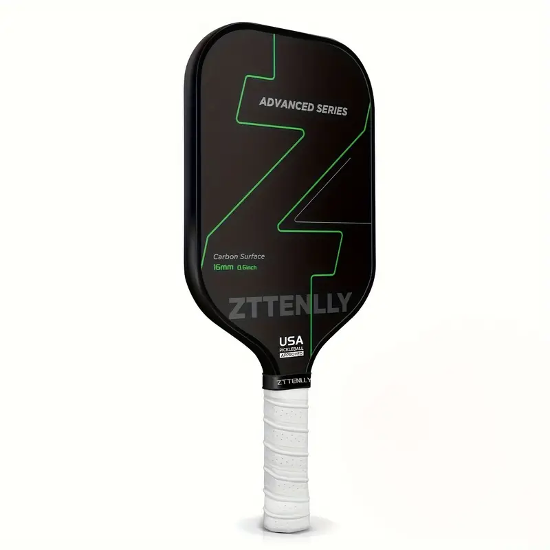 T300 Graphite Carbon Fiber Pickleball Paddle - Green (Racket/Racquets)