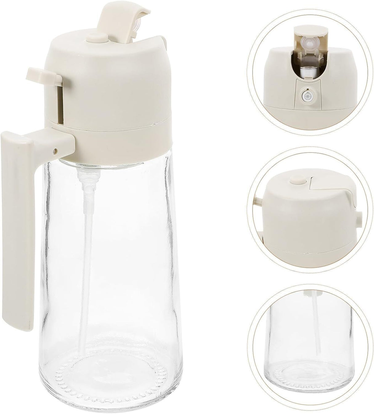 500ml Glass Olive Oil Sprayer Bottle in Assorted Colours