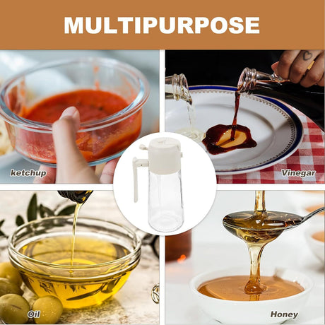 500ml Glass Olive Oil Sprayer Bottle in Assorted Colours