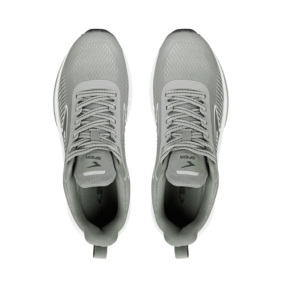 Sfida Zephyr Mens Performance Runners - Grey (Running Shoes/Sneakers)