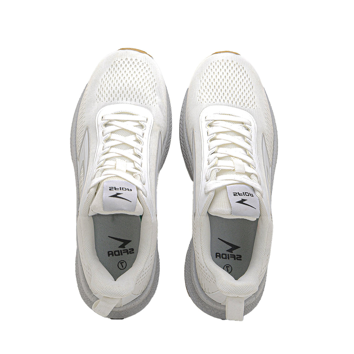 Sfida Zephyr Mens Performance Runners - White (Running Shoes/Sneakers)