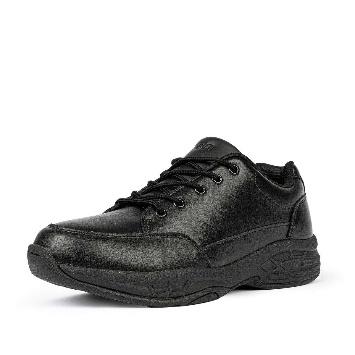 Sfida Alex 2 Senior Kids Leather Lace Up School Shoes - Black (Boys/Girls)
