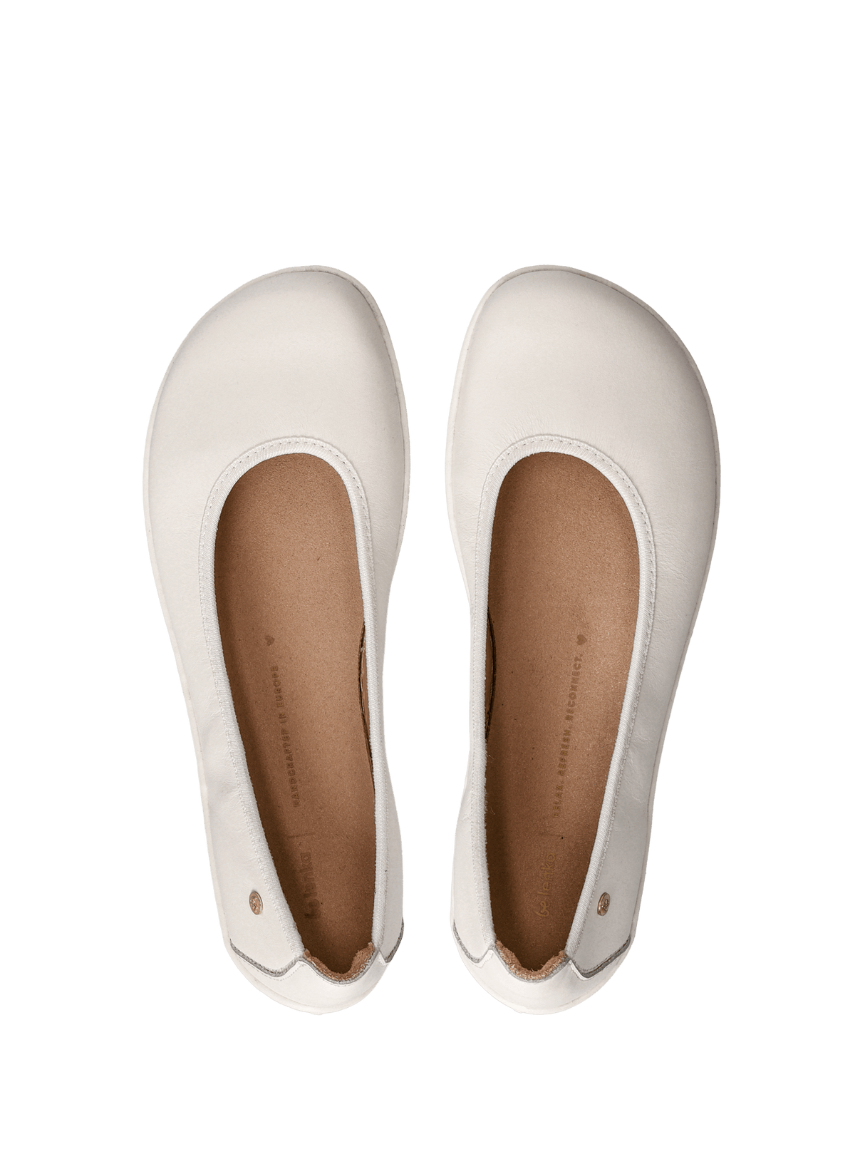Be Lenka Womens Sophelia Barefoot Ballet Flats - Off-White