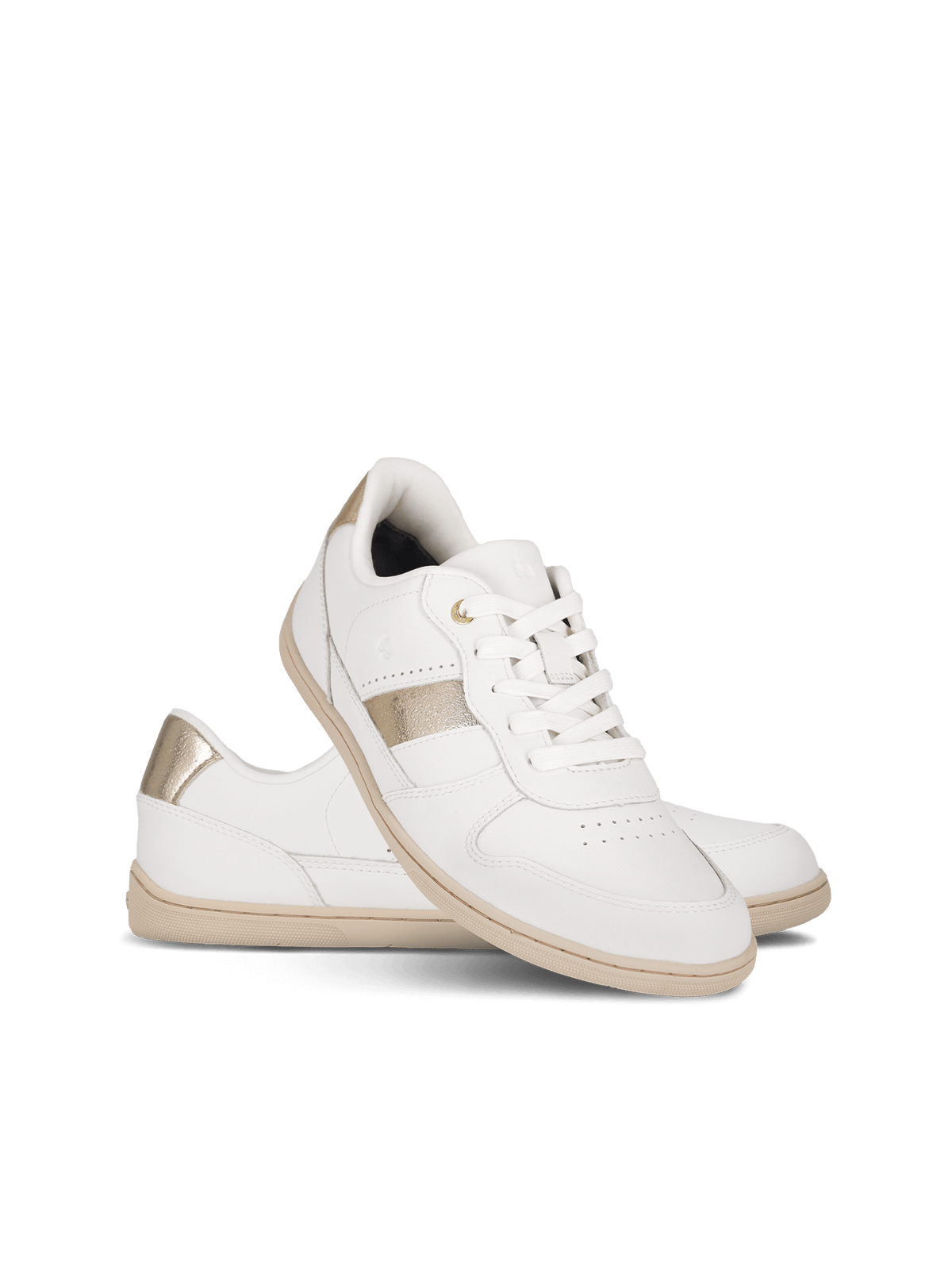 Be Lenka Unisex Cellestia Barefoot Sneakers - White/Gold