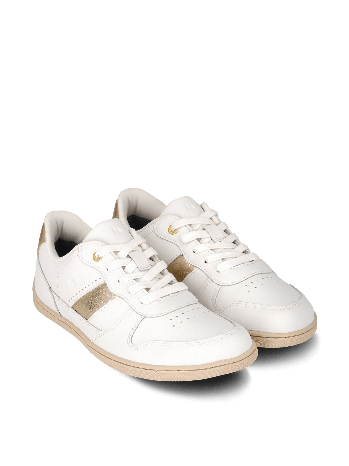 Be Lenka Unisex Cellestia Barefoot Sneakers - White/Gold
