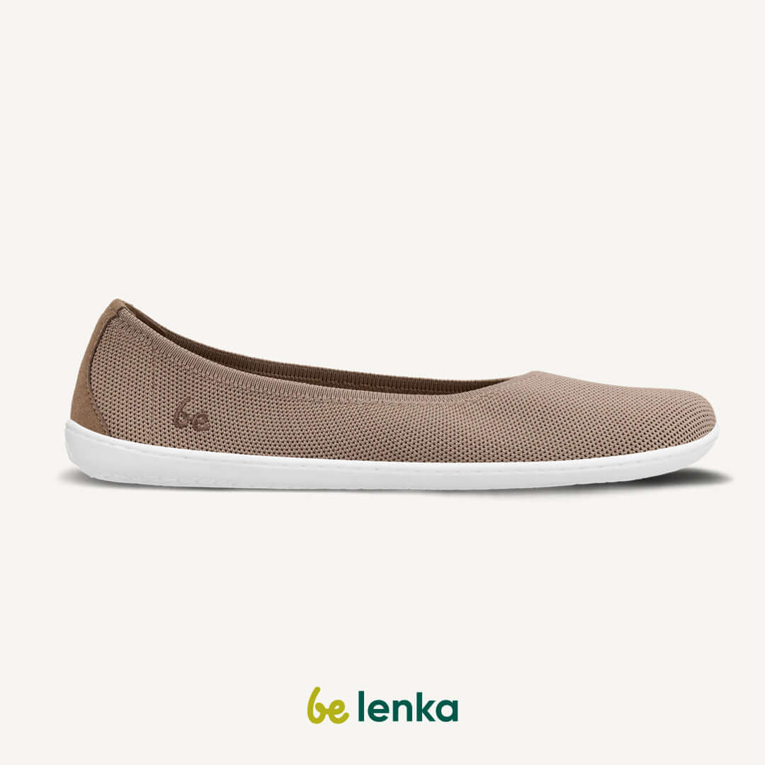 Be Lenka Womens Delight Barefoot Ballet Flats - Biscuit Brown
