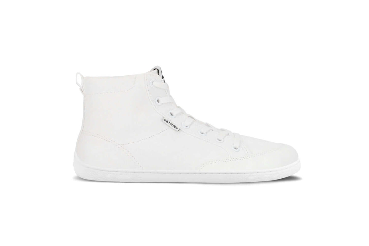 Be Lenka Unisex Rebound Barefoot High Top Sneakers - All White
