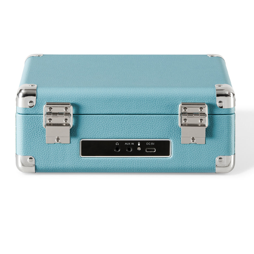 Crosley Cruiser Portable Retro CD Player with Stereo Bluetooth Speakers, FM Radio - Turquoise