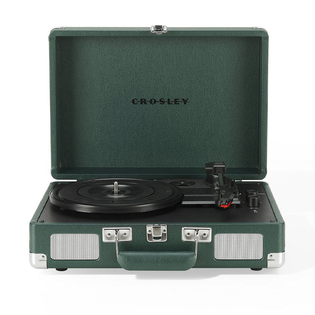 Crosley Cruiser Bluetooth Portable Turntable - Emerald Green
