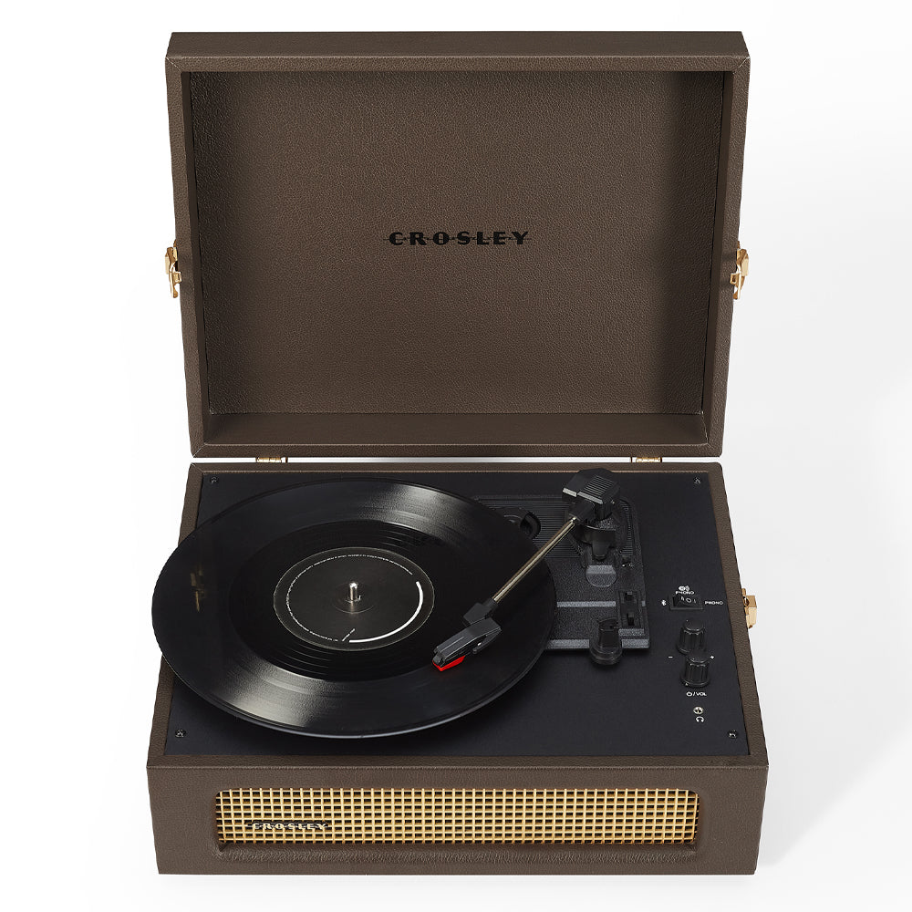 Crosley Voyager Bluetooth Portable Turntable - Cocoa