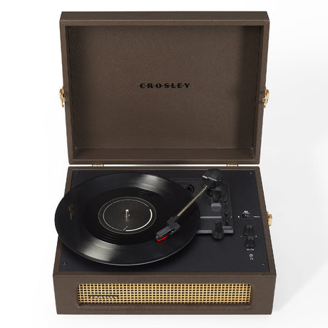 Crosley Voyager Bluetooth Portable Turntable - Cocoa