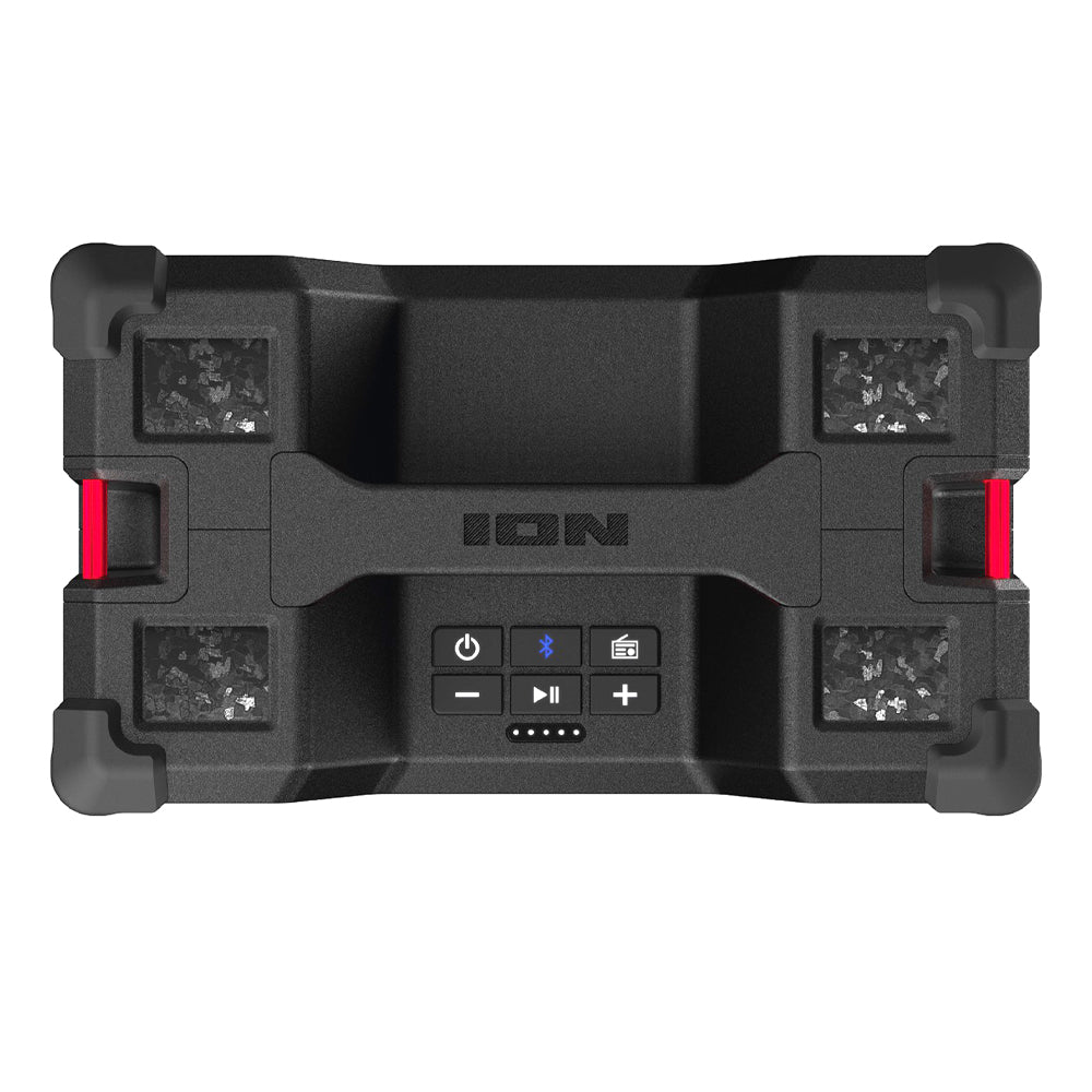 ION Audio Tailgater Tough Portable All-Weather Bluetooth Speaker - Black