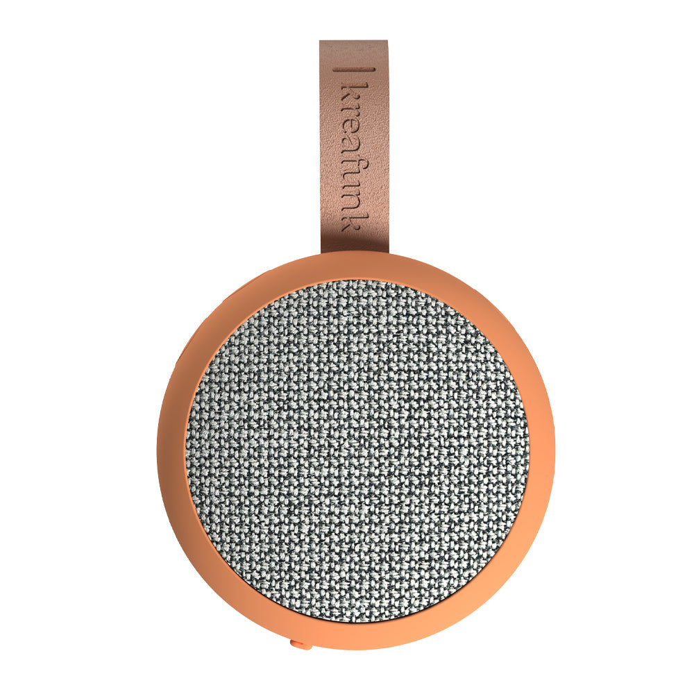 Kreafunk Ago 2 Fabric Bluetooth Speaker - Dusty Orange