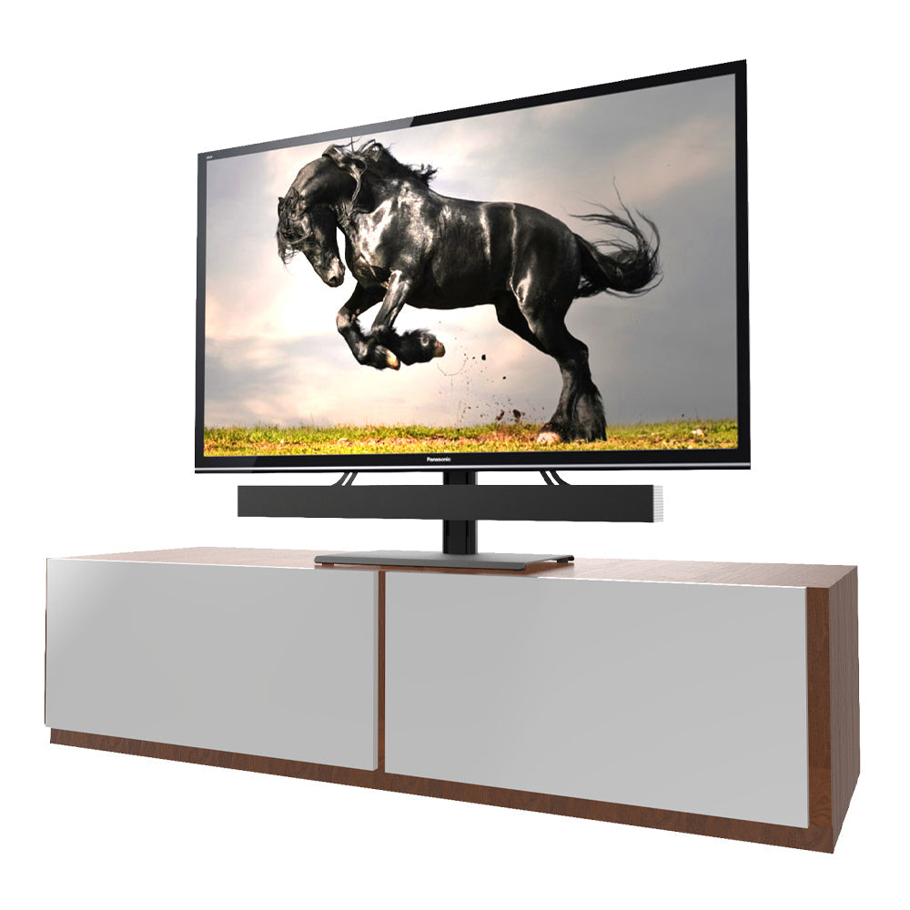 Kanto TTS100 Height Adjustable and Swivelling Tabletop TV Stand for 37" - 75" TVs