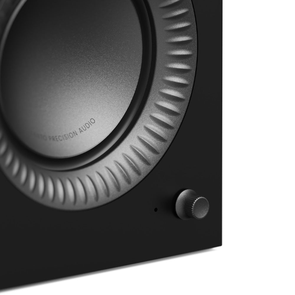 Kanto TUK (2nd Gen) Grand Passive Speaker System with AMT Tweeter & 6" Concave Aluminium Woofer - Matte Black with Gunmetal